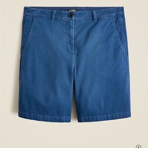 J. Crew 7” Heritage Chino Shorts, Sz 2, Cobalt Berry